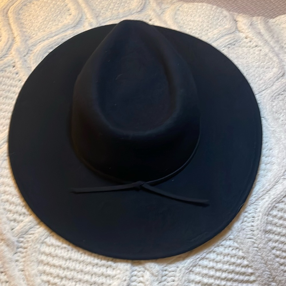 Sonoma Women's Black Wide-Brim Hat